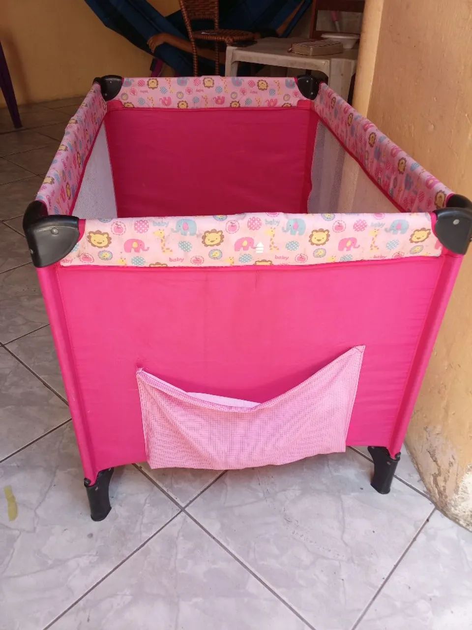 Berço Cercado Menina Cosco  - Foto 4
