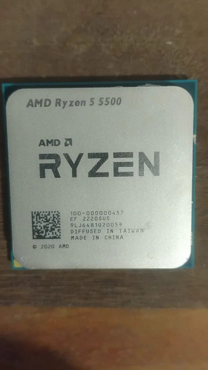 Ryzen 5500 com cooler