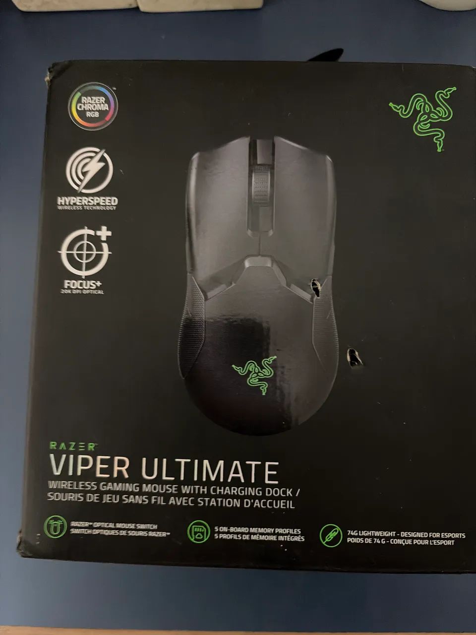 Mouse Razer Viper Ultimate Sem fio