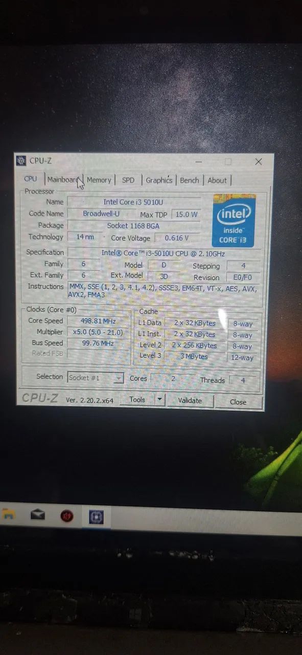 Notebook Dell | Intel Core i3 5ª Geração | SSD Kingston 120GB | R$ 650 - Foto 2