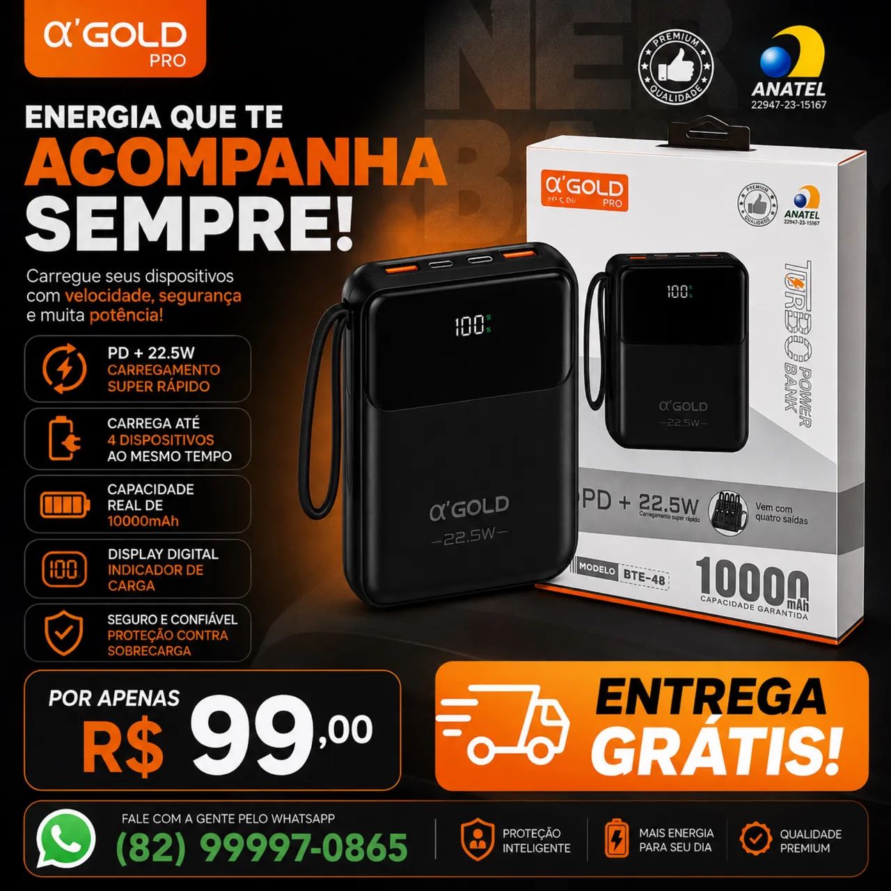 Carregador Portátil 