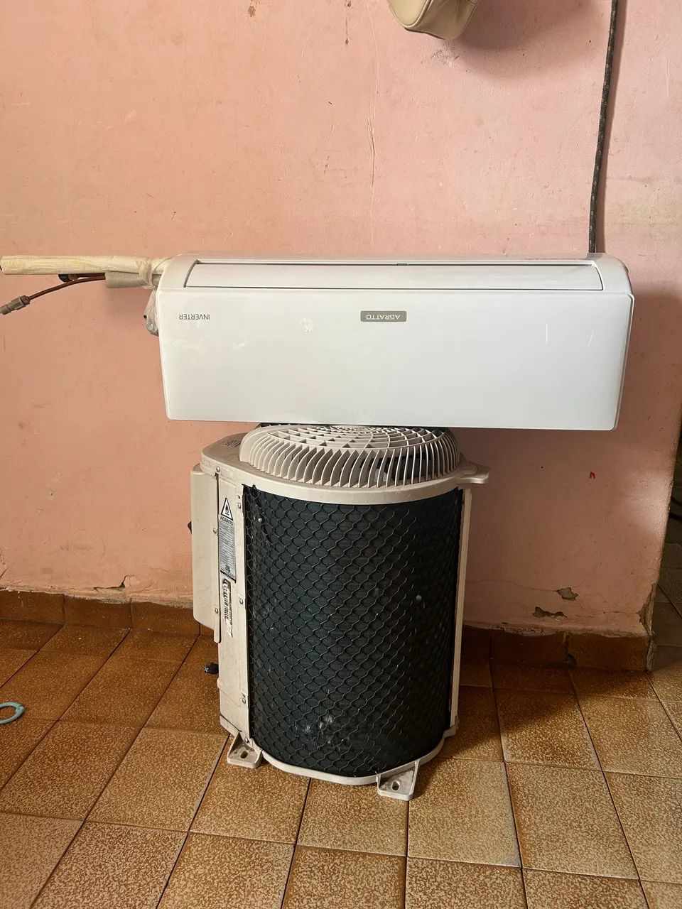 Central de ar 9000Btus Agratto