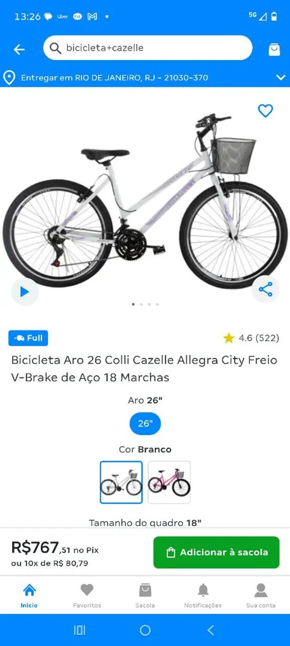Bicicleta Aro 26 Nova na Caixa - Foto 4