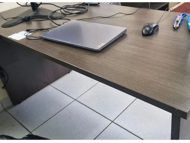 Mesa escritório em L em MDF - Foto 2