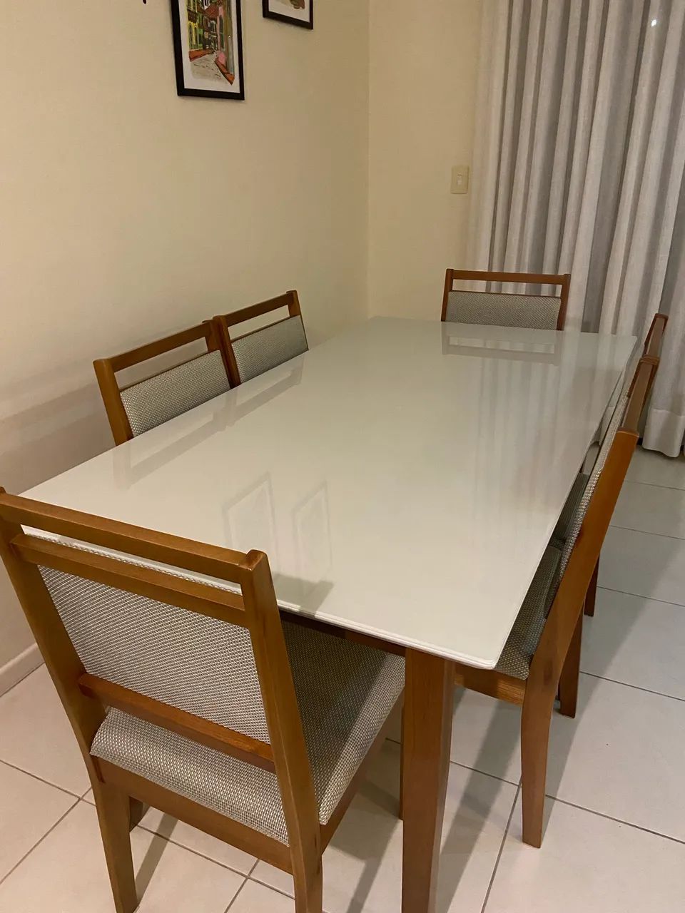 Vende-se mesa de jantar 6 lugares  - Foto 2