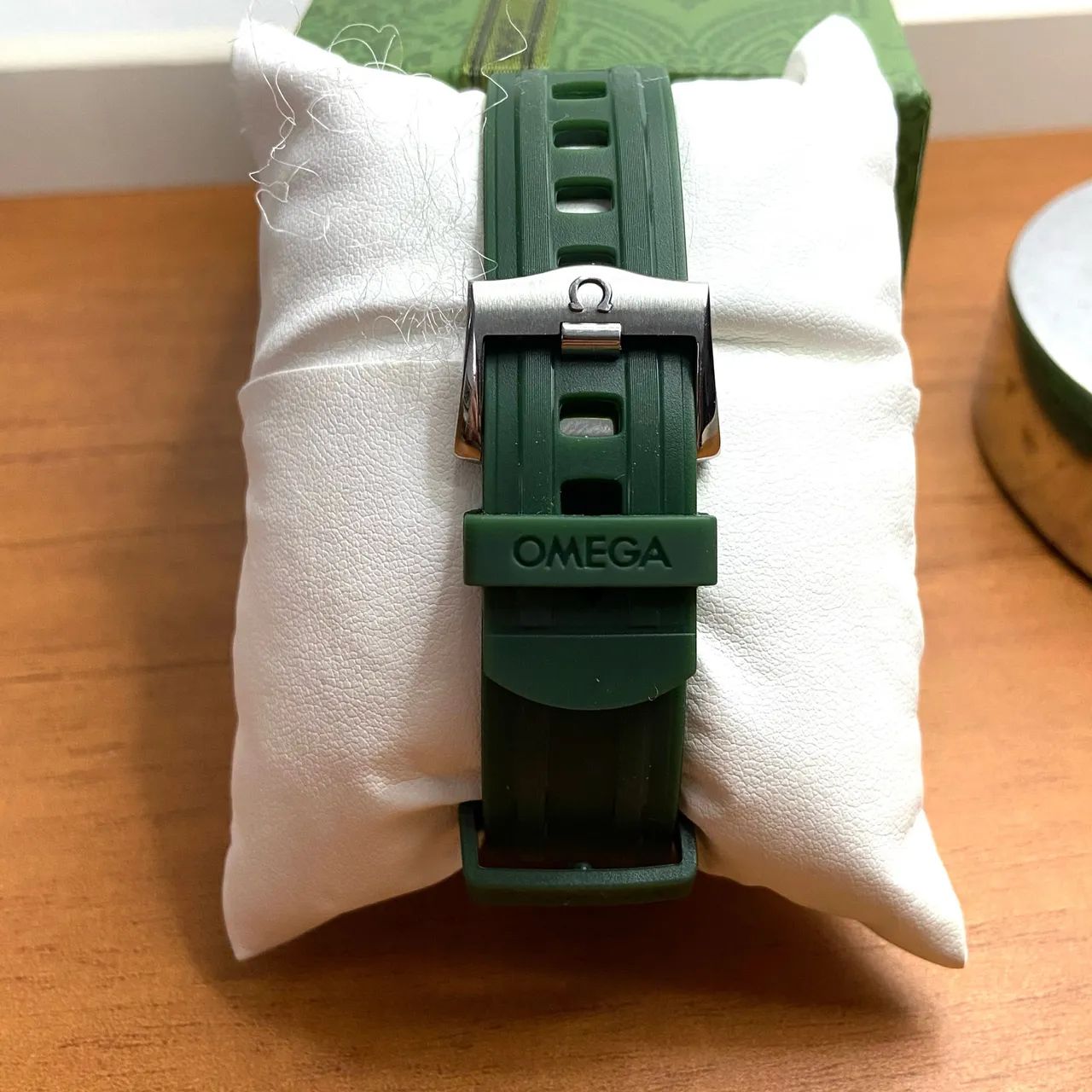 Relógio Omega Seamaster Verde automático bezel em ceramica - Foto 4