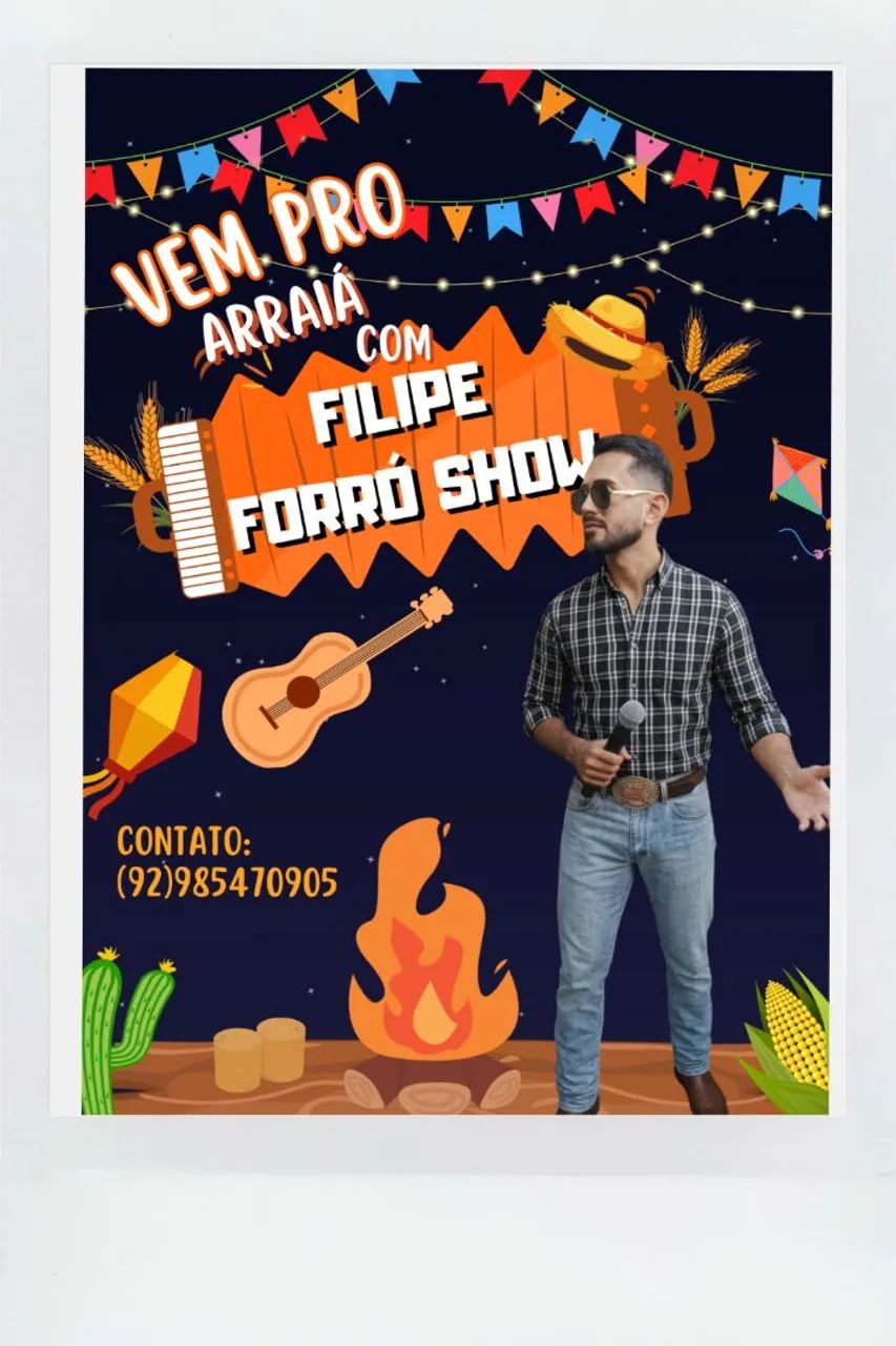 Cantor para Shows e eventos .