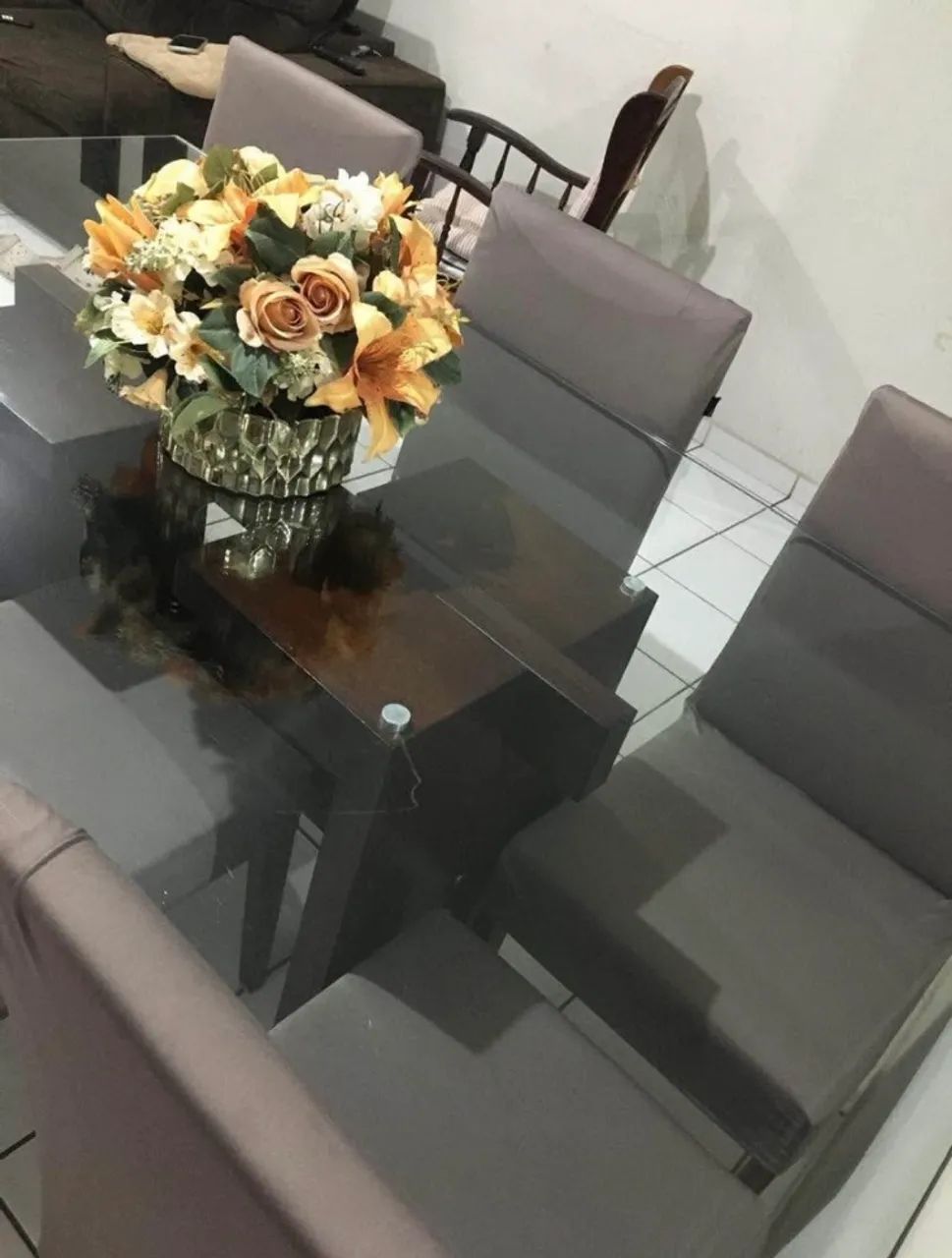 Mesa de jantar ( BAIXEI PRA VENDER HJ!) - Foto 4