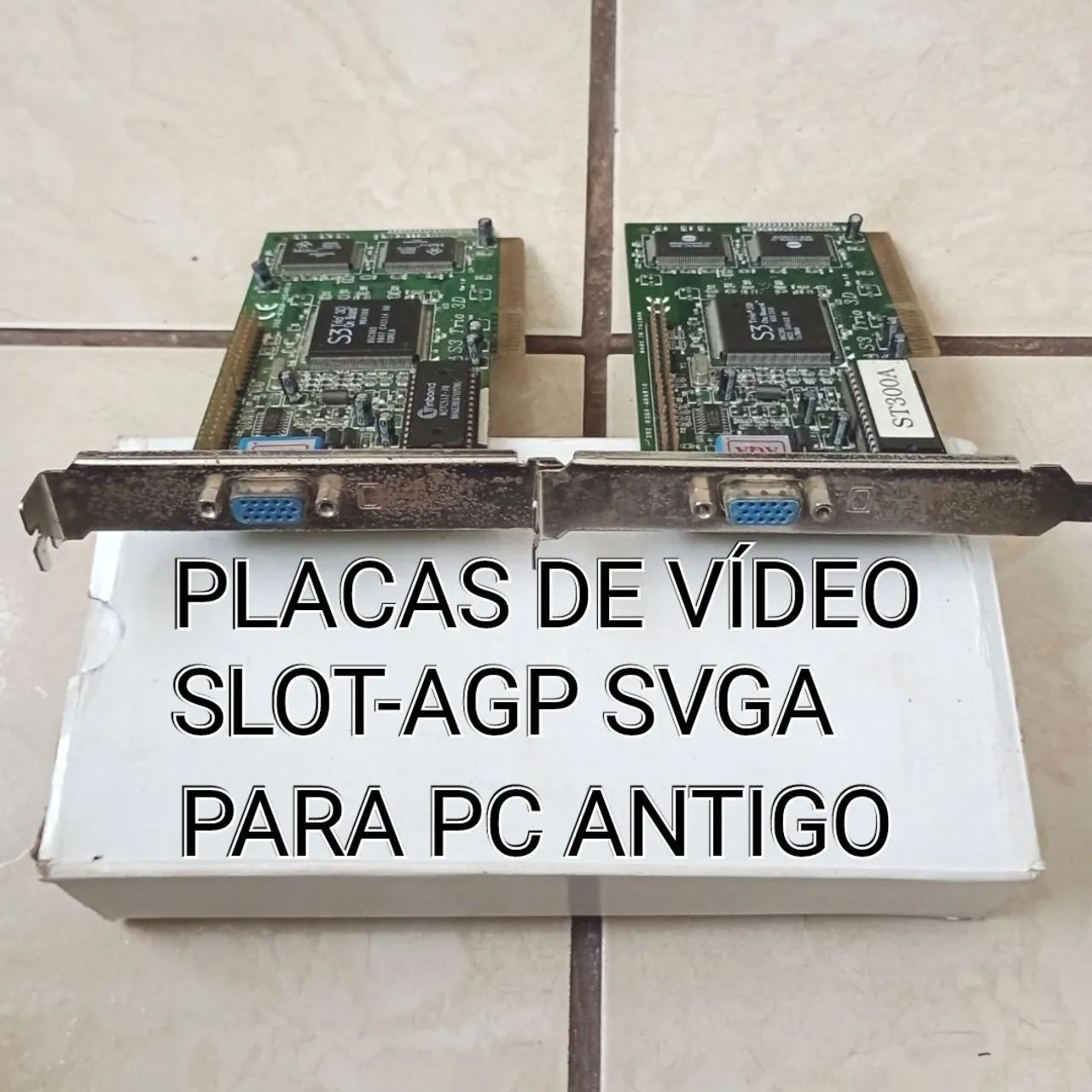 2/PLACAS DE VÍDEO SLOT ( AGP ) PC ANTIGO  - Foto 4
