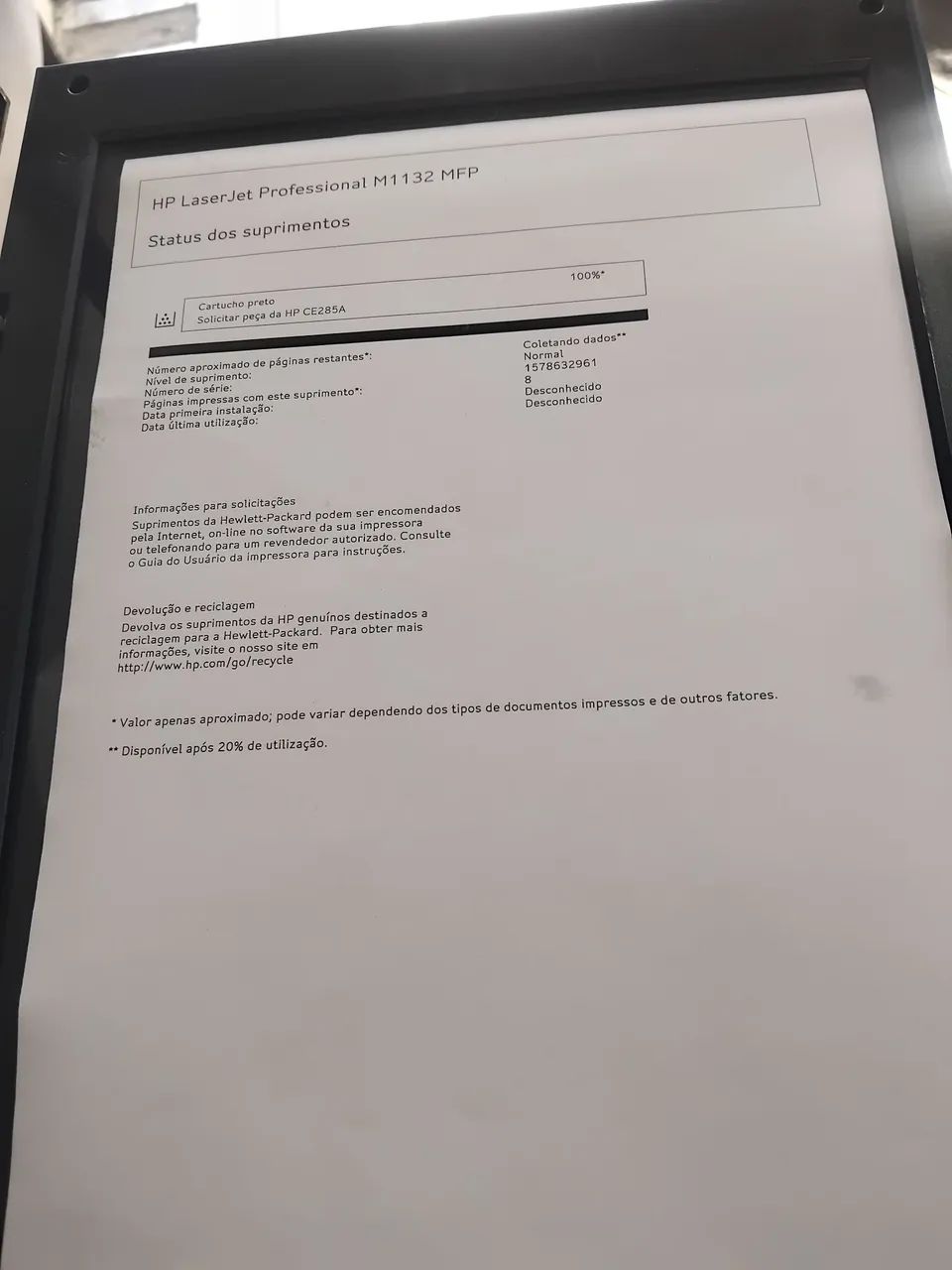 HP laserjet M1132 MFP - Foto 5