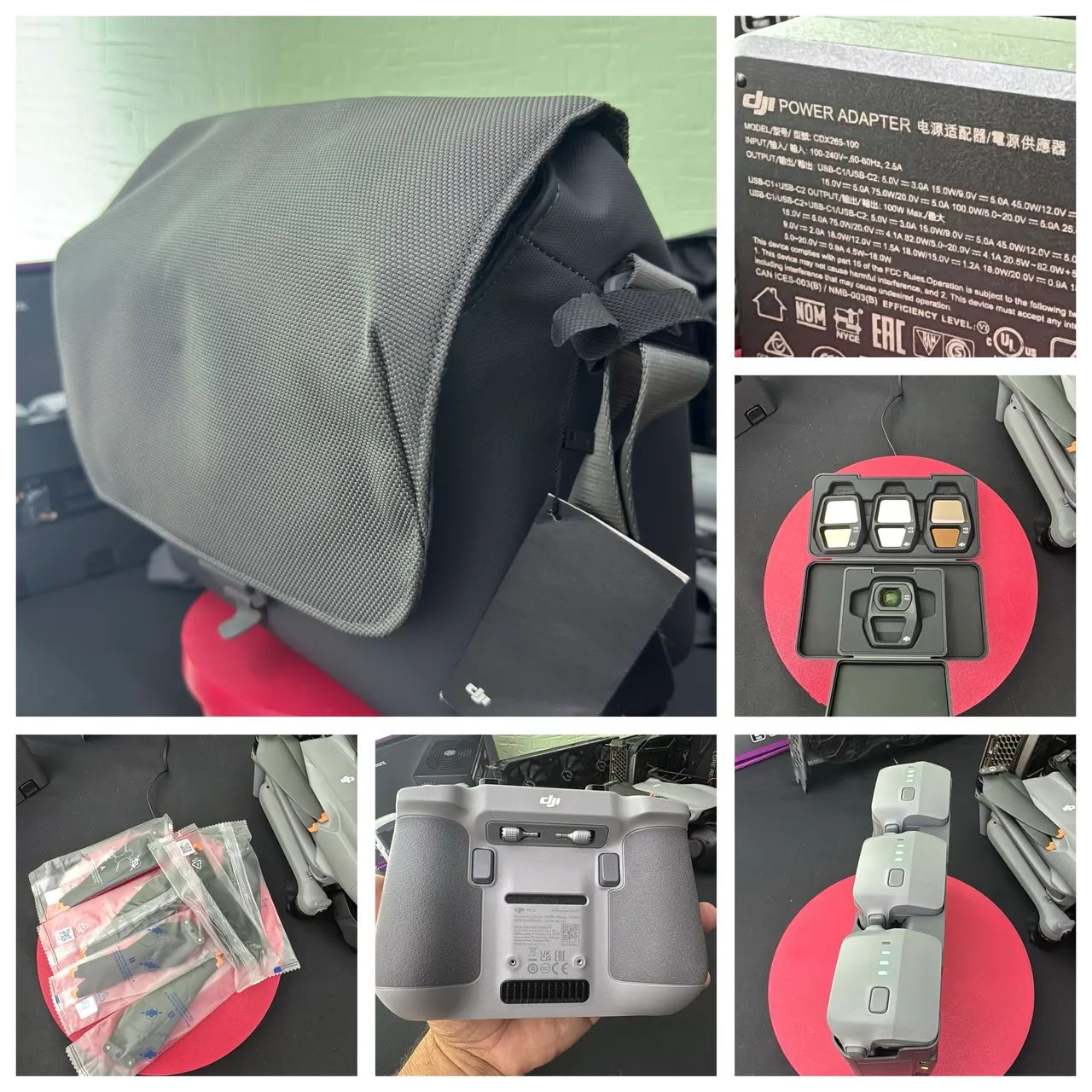 Drone DJI AIR 3S impecável  - Foto 5