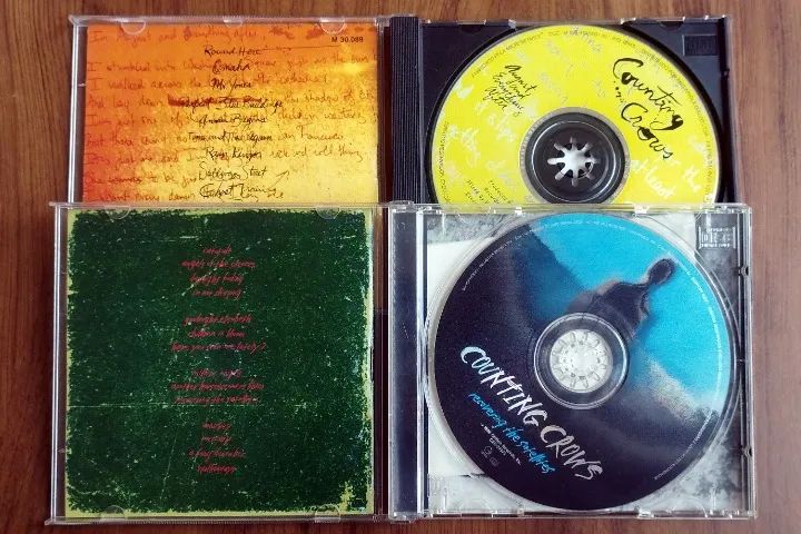 CDs Couting Crows - August and Everything After & Recovering the Satellites - Foto 3