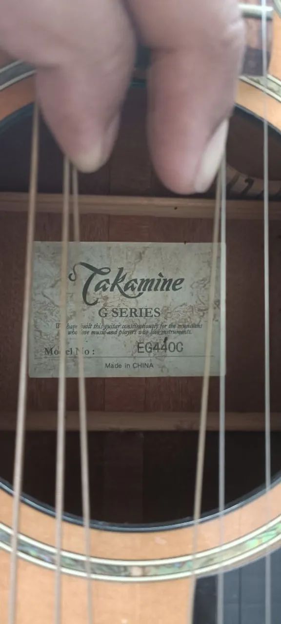 Violão Takamine G Series modelo EG440C  - Foto 2