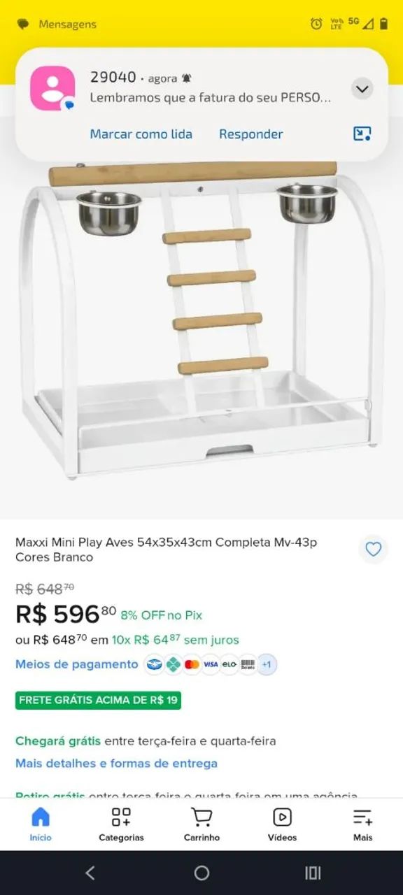 Parque para aves