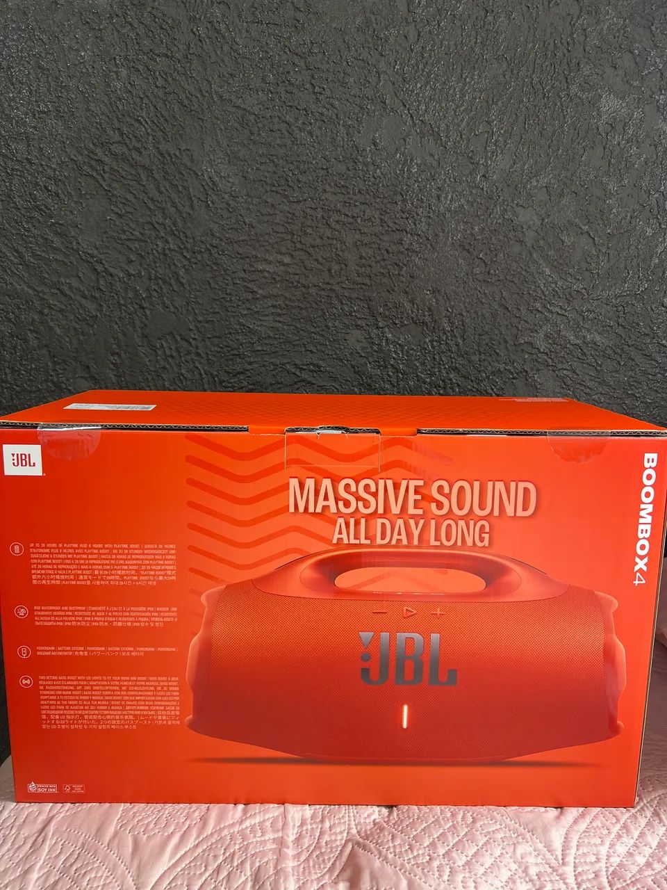 Bombox 4 laranja NOVA - Foto 2