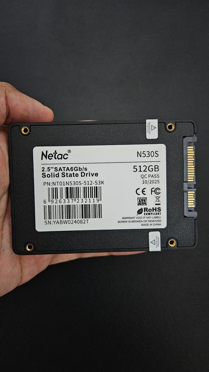 SSD Sata Netac 512gb - Foto 2