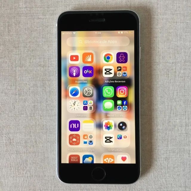 iPhone SE 2020 Branco 128GB - Funcionando Perfeitamente - Foto 2
