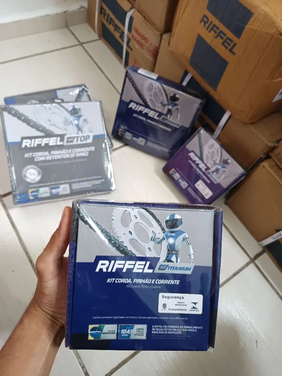 Kit Transmissão Relação Riffel