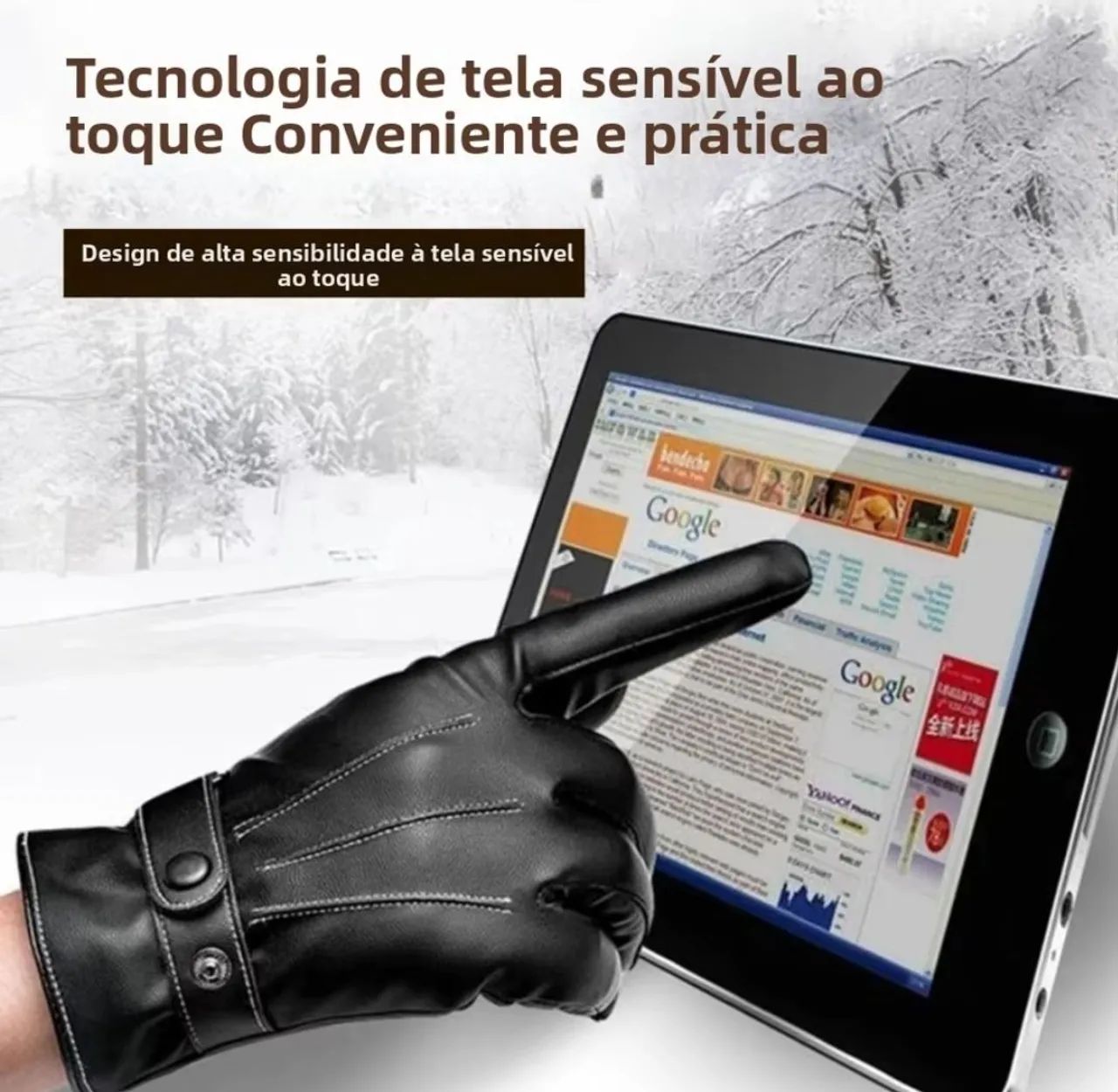Luvas reforçadas para frio  - Foto 5