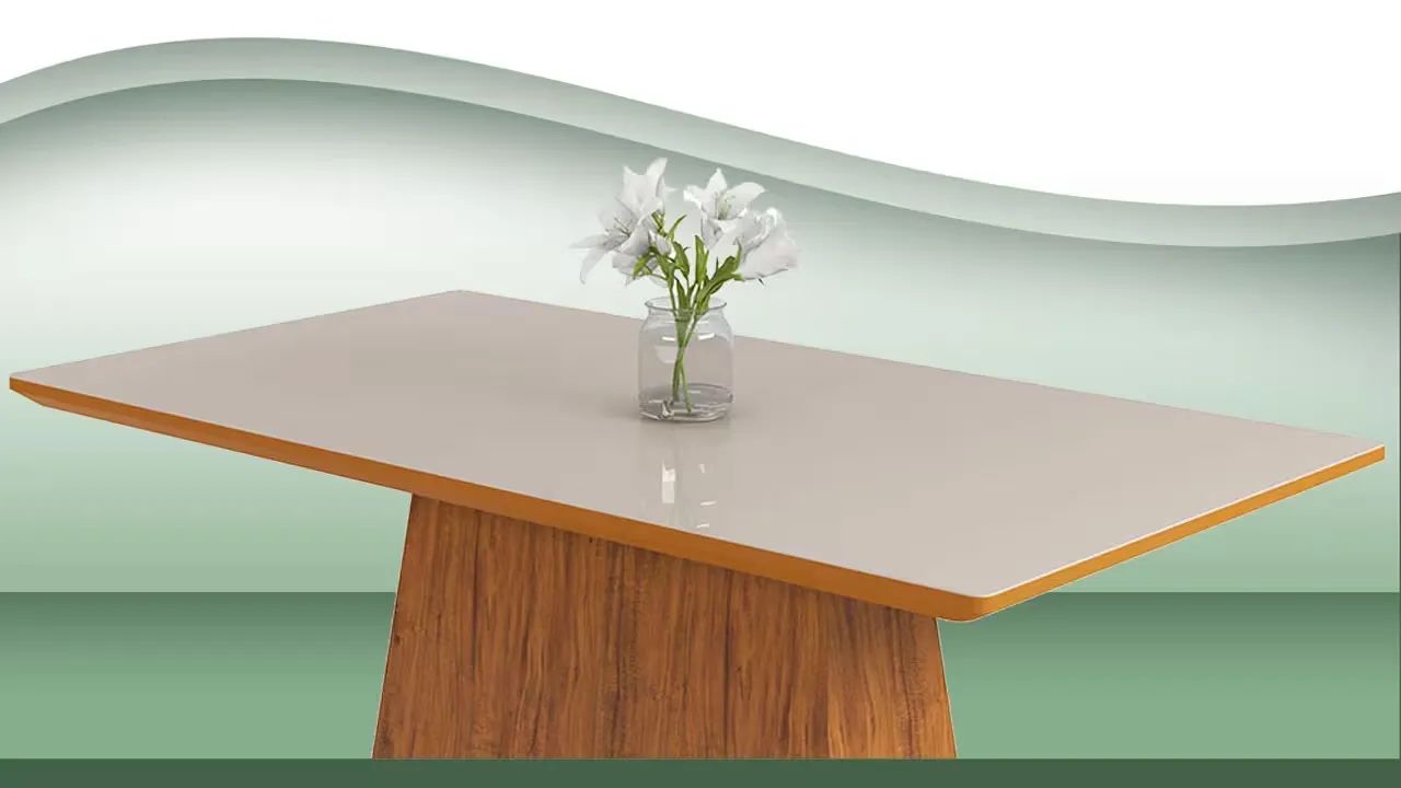 Mesa de Jantar Viero Ventura 79x180 - Foto 3