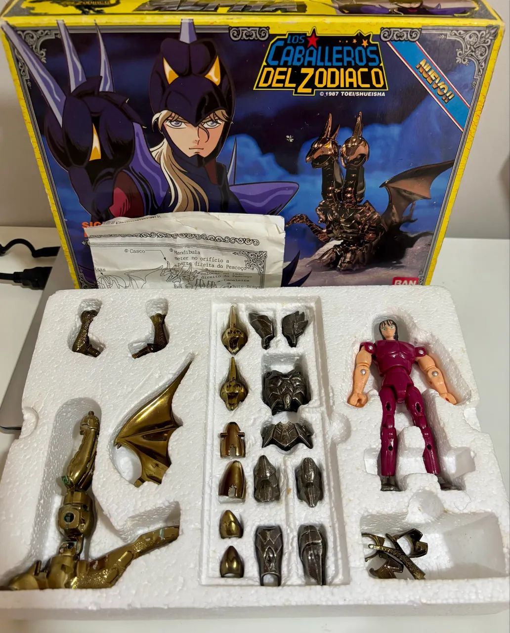Cavaleiro do zodíaco Alpha bandai - Hobbies e coleções - Centro