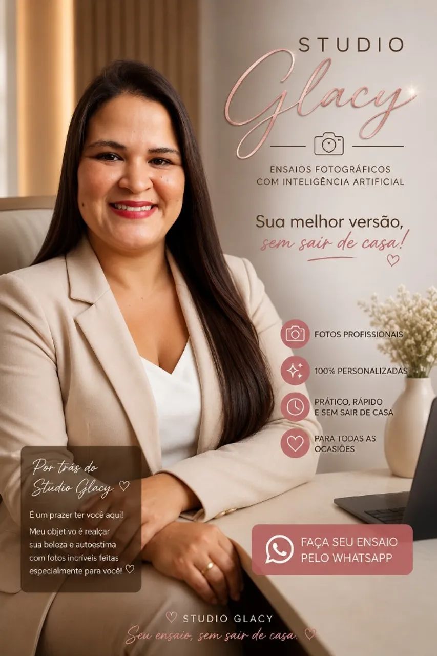 Ensaio Fotográfico Digital com IA