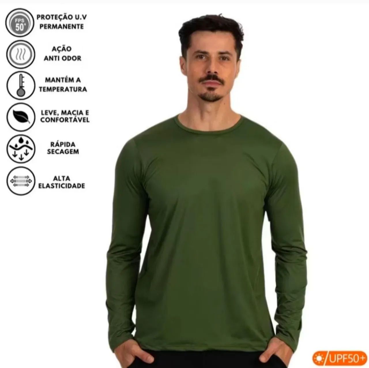 Camisas de proteção solar UV+50  - Foto 2