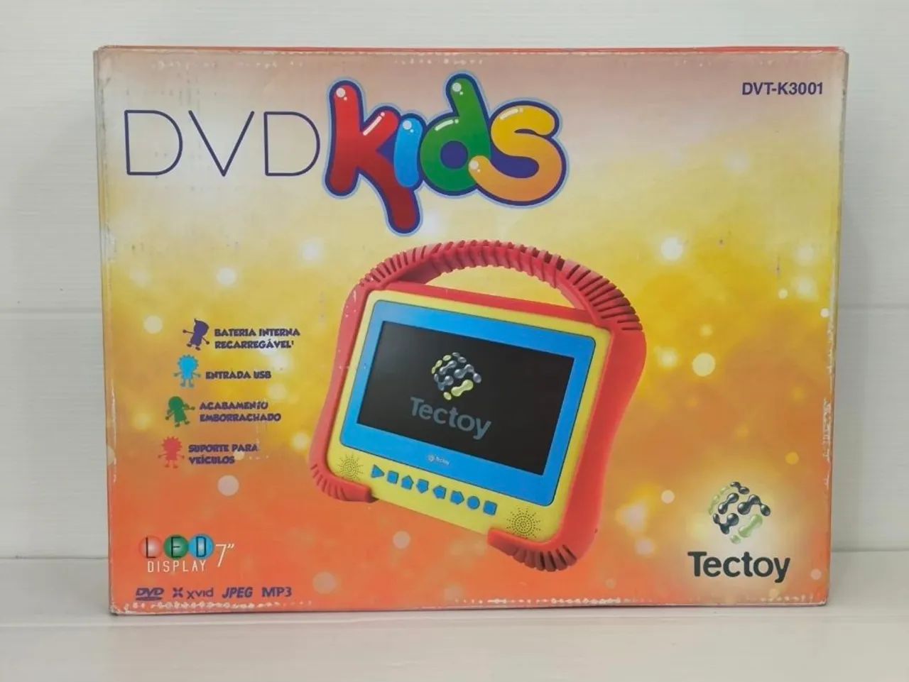 DVD Kids - Oficial Tectoy Raro USB, MP3 (recarregável, completo