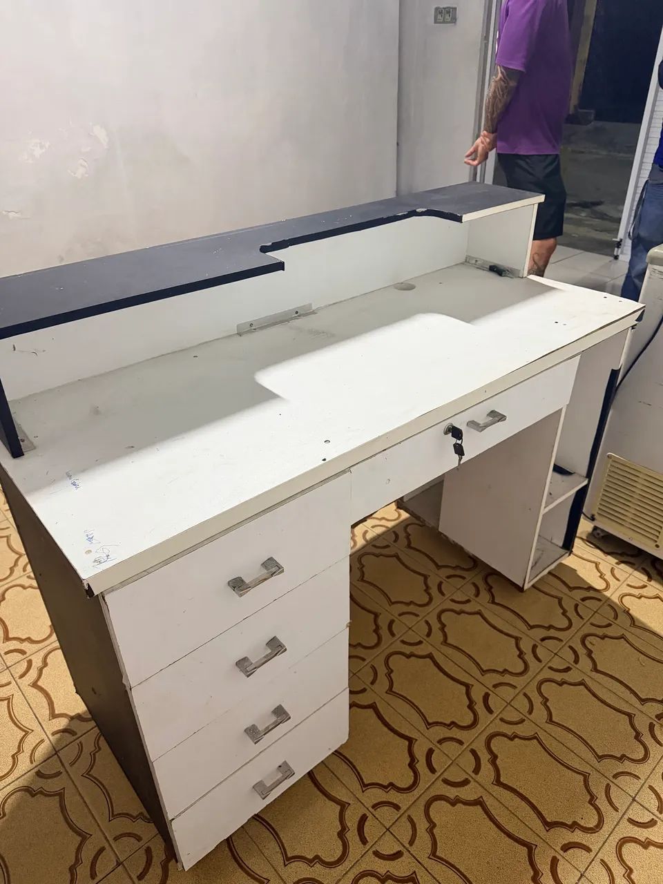 Balcão caixa em MDF