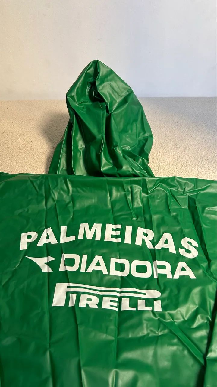 Capa de Chuva Palmeiras Retrô 2000-2008 - Foto 3