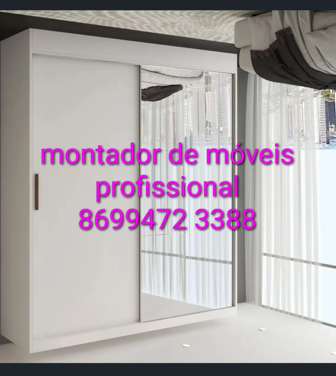 Montador de móveis profissional 