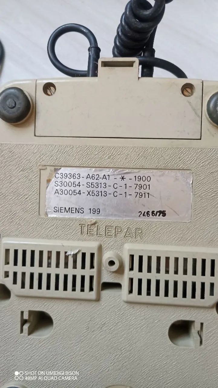 Telefone Antigo Siemens funcionando  - Foto 3