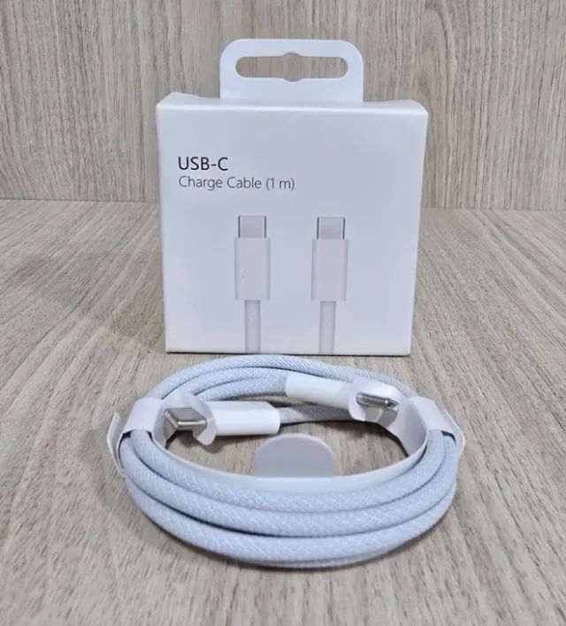 Cabo Tipo C Trançado para iPhone e Android