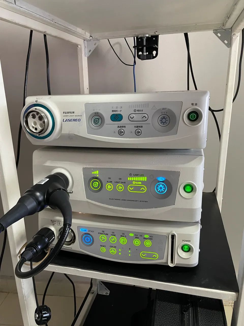 Fujinon 4450 Hd com 2 gastros e 2 colonos - Foto 2