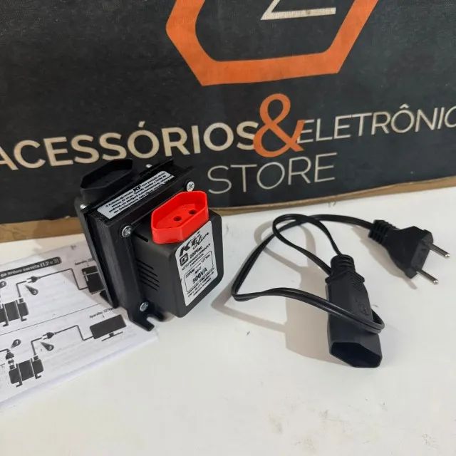 Conversor 220 para 110 - 110 para 220 - 500VA Bivolt