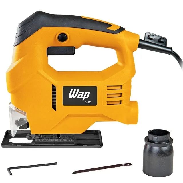 Serra Tico Tico Wap 550w Profissional Corte Preciso Rápido Madeira Aço 220V + Jogo Serras - Foto 4