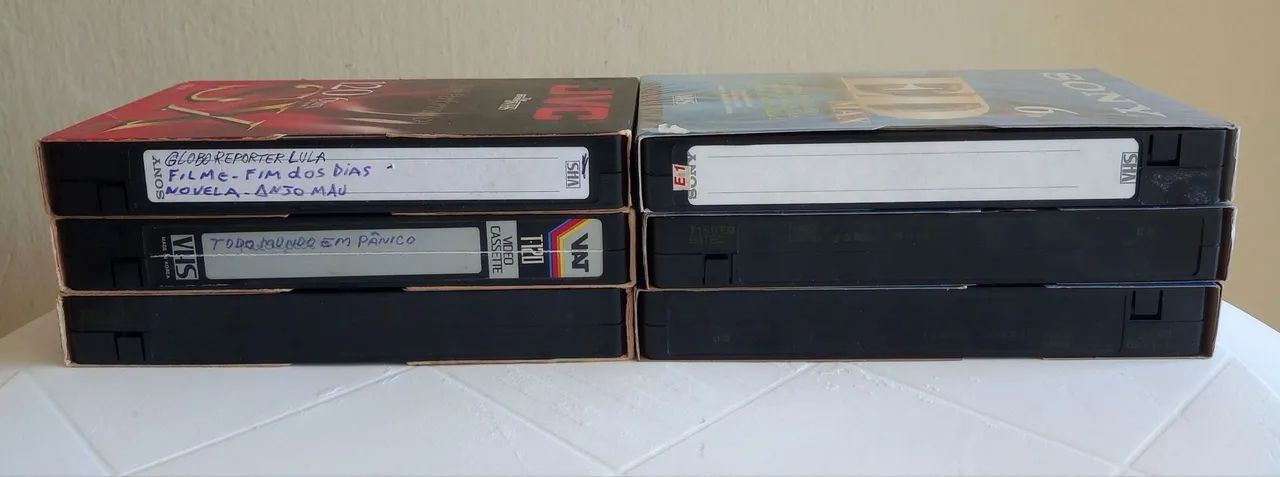 Fitas Cassete VHS TV-RIP - Filmes, Novelas, Séries - Foto 2