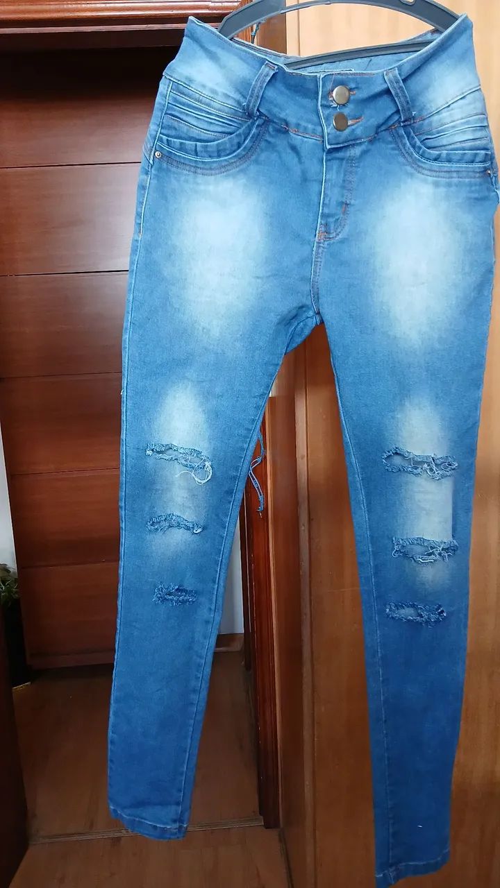 CALÇA JEANS T/40 - Foto 4