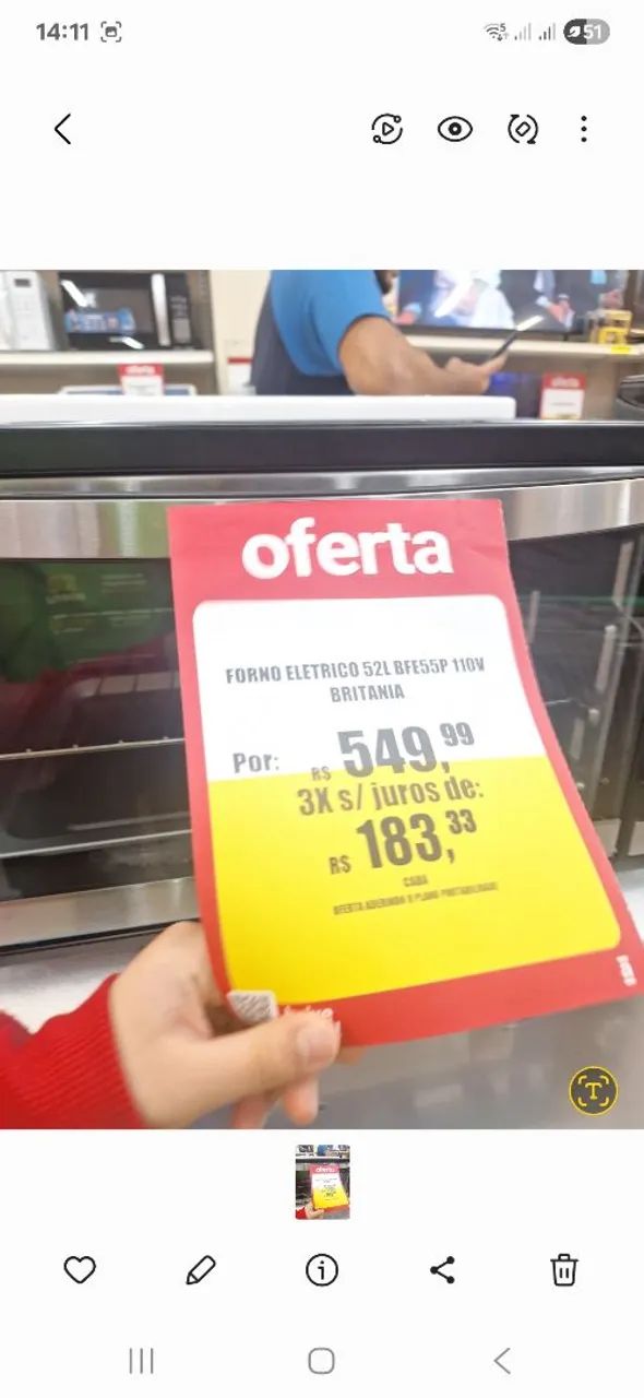 Forno elétrico 