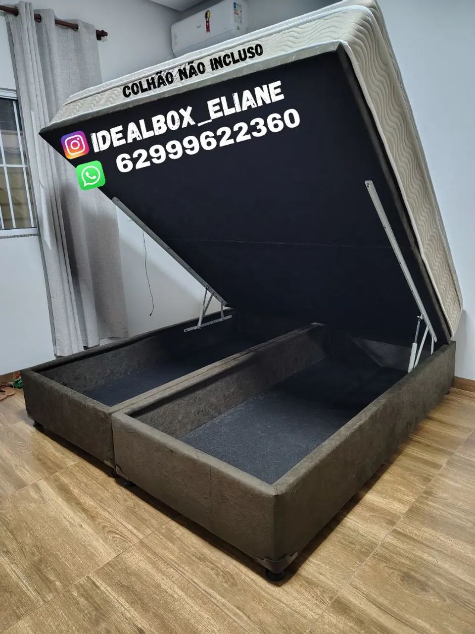 Box baú super king 193×203 - Mega espaçoso