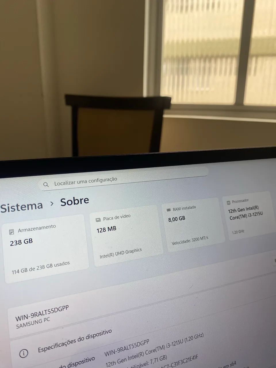 Notebook Samsung I5 8gb Ram - Foto 2