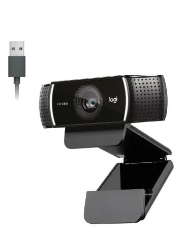 Webcam Full HD Logitech C922 Pro Stream com Microfone Embutido - Foto 2