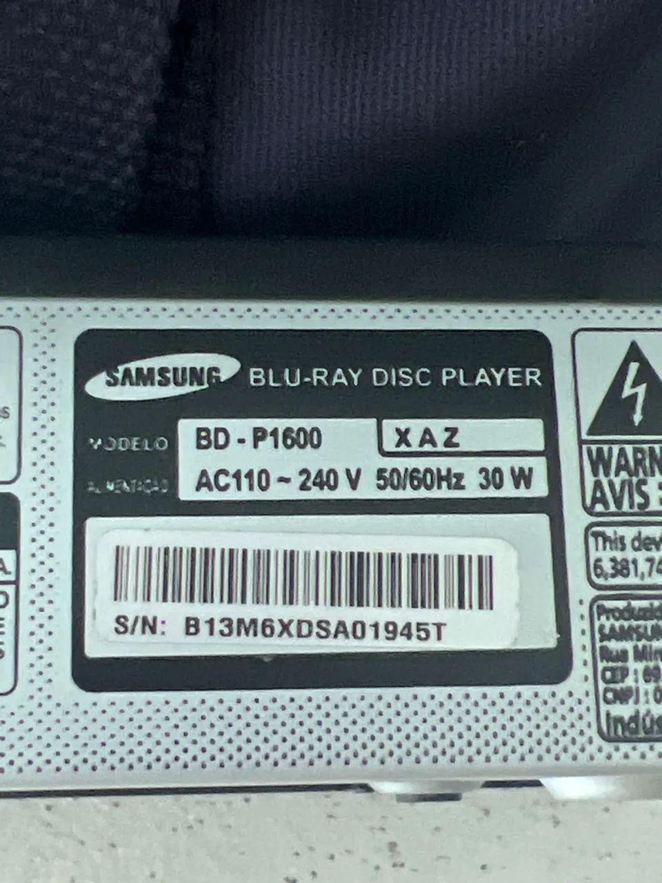 Blue ray Samsung  - Foto 4