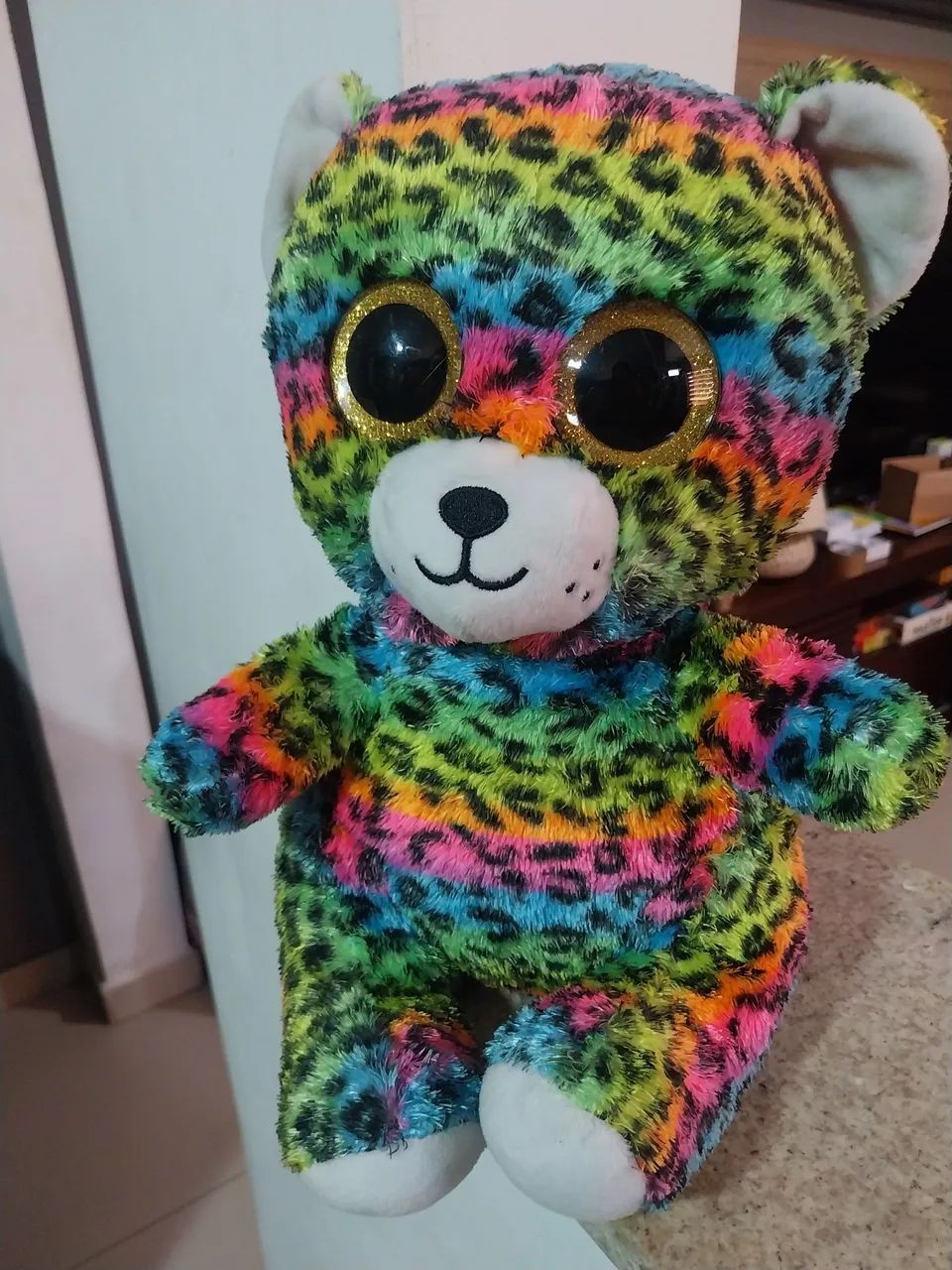 Urso Pelúcia Com olinhos