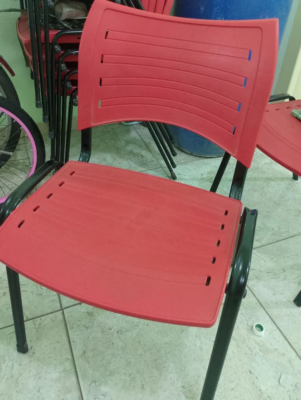 Cadeira fixsa polipropileno 