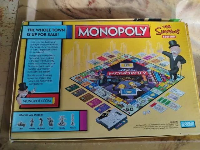 Monopoly Edição The Simpsons Importado - Brinquedo Completo da Hasbro - Foto 2