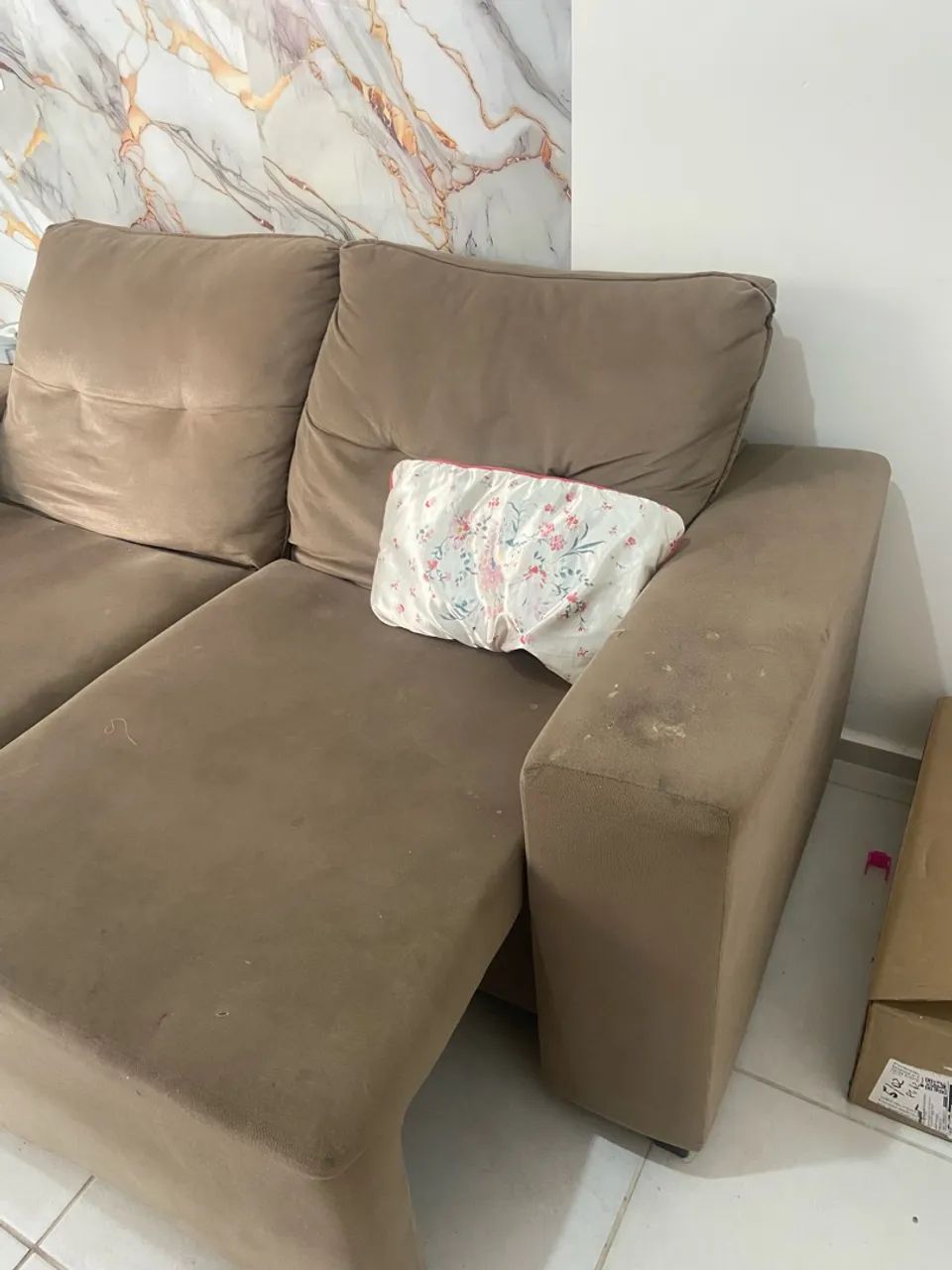 Sofá Retrátil Reclinável 