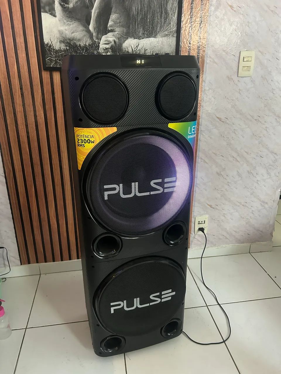 Caixa Pulse 2300W 5 meses uso  - Foto 3