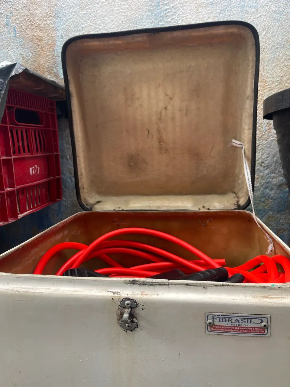 ? CAIXA DE FIBRA PARA ENTREGA - 90 LITROS ?   - Foto 4