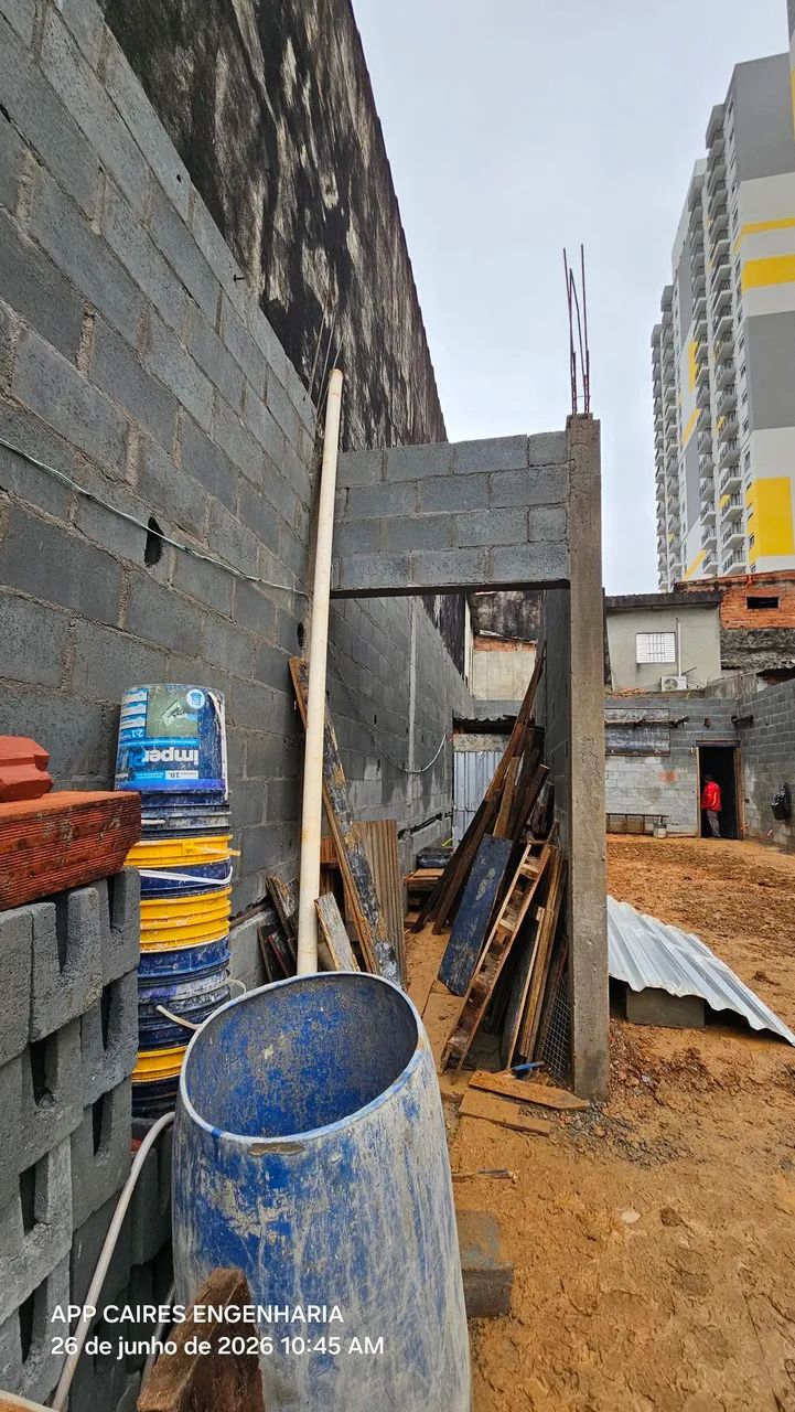 Vendo terreno de 7x20,5 com planta aprovada  com área 135m2 para ser construída  - Foto 2